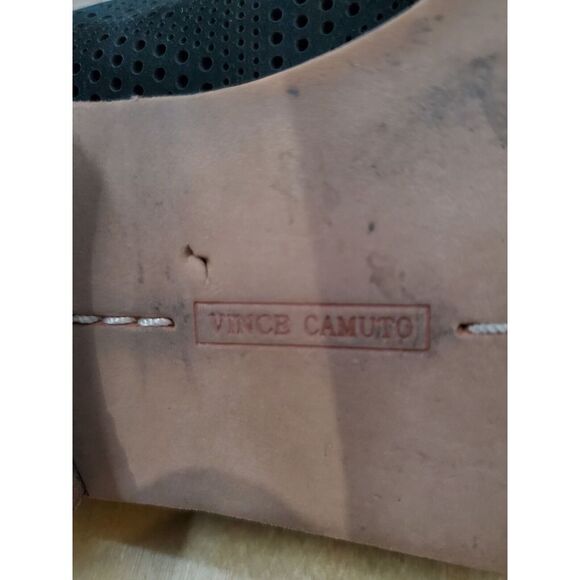 Vince Camuto Black Textured Flats - Picture 3 of 7